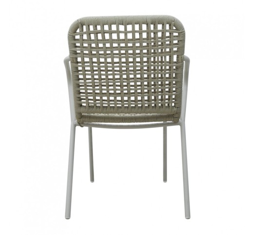 KARE ARMCHAIR WHITE 62x56xH82cm