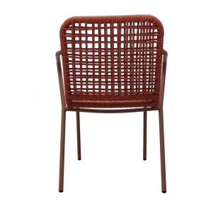 KARE ARMCHAIR TERRACOTTA 62x56xH82cm
