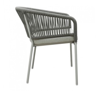 TONDO ΠΟΛΥΘΡΟΝΑ LATTE OFF WHITE 62x57xH80cm