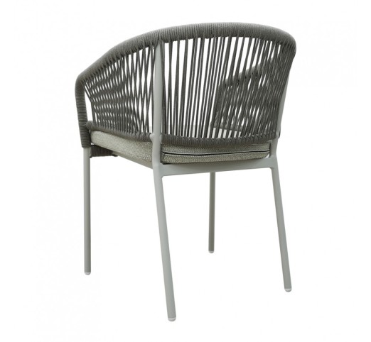 TONDO ARMCHAIR LATTE OFF WHITE 62x57xH80cm