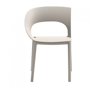 FRIENDS CHAIR GREY LIGHT 57x55xH78cm
