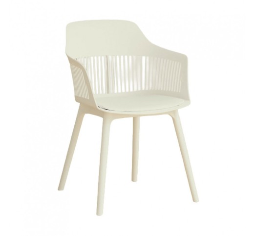 ARPA ΠΟΛΥΘΡΟΝΑ OFF WHITE 58x54,4xH77cm