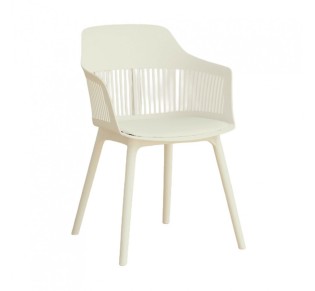 ARPA ΠΟΛΥΘΡΟΝΑ OFF WHITE 58x54,4xH77cm