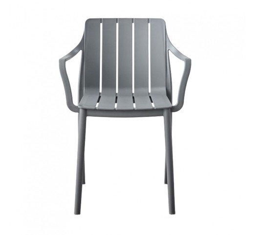 PORTO ARMCHAIR GREY LIGHT 57x54,5xH80cm