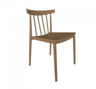 FLOW CHAIR MOCCA 51x50xH76cm
