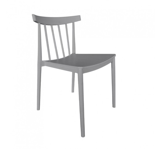 FLOW CHAIR GREY LIGHT 51x50xH76cm