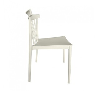 FLOW CHAIR OFF WHITE 51x50xH76cm
