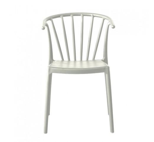 RAYA ΚΑΡΕΚΛΑ OFF WHITE 53x51xH77,5cm