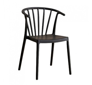 RAYA CHAIR BLACK 53x51xH77,5cm