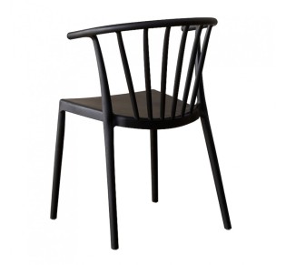 RAYA CHAIR BLACK 53x51xH77,5cm