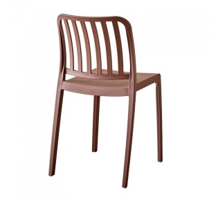 FLIP CHAIR BROWN 41x41xH79cm