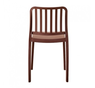 FLIP CHAIR BROWN 41x41xH79cm