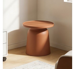 DOMI COFFEE TABLE TERRACOTTA 47x47xH46cm