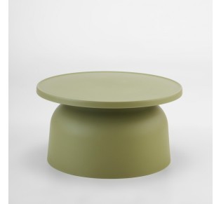 DOMI COFFEE TABLE GREEN 67x67xH36cm