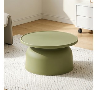 DOMI COFFEE TABLE GREEN 67x67xH36cm