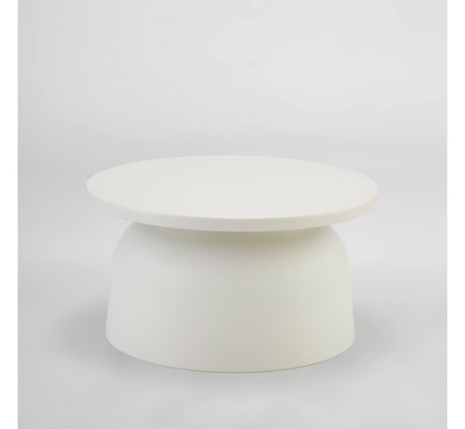 DOMI COFFEE TABLE OFF WHITE 67x67xH36cm