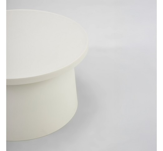 DOMI COFFEE TABLE OFF WHITE 67x67xH36cm
