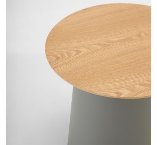 ZENTRA COFFEE TABLE NATURAL GREY 50x50xH47,5cm