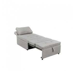 SLEEP ARMCHAIR BED GREY 78x87xH80cm 2