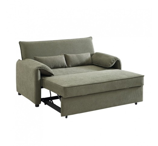 RUBIK SOFA BED 3SEAT GREEN 161x84xH92cm