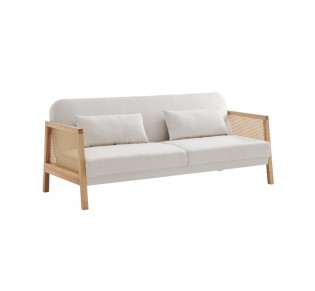 AMMOS SOFA BED 3SEAT OFF WHITE 196x82xH81cm