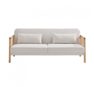AMMOS SOFA BED 3SEAT OFF WHITE 196x82xH81cm