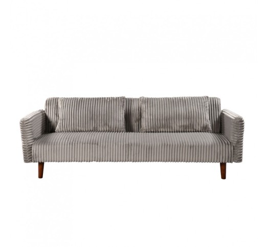 COTTLE SOFA BED 3SEAT GREY LIGHT 213x79xH73cm