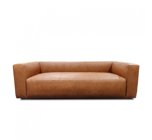 HACKET SOFA 3SEAT CAMEL 230x95xH66cm