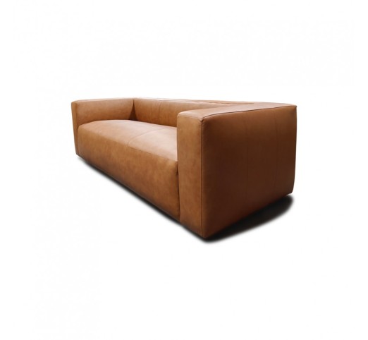 HACKET SOFA 3SEAT CAMEL 230x95xH66cm