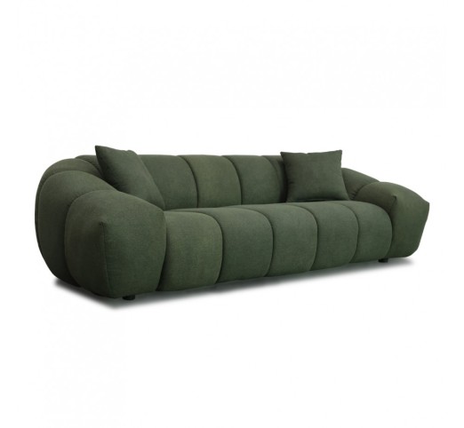 BOSSANOVA SOFA 3SEAT GREEN DARK 255x115x71cm