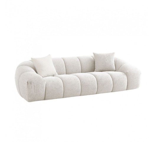 BOSSANOVA ΚΑΝΑΠΕΣ 3ΘΕΣΙΟΣ OFF WHITE 255x115xH71cm