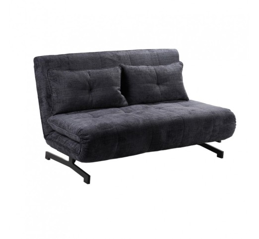 ESCADA SOFA BED 2SEAT FOLDING ANTRACITE 142x88xH86cm