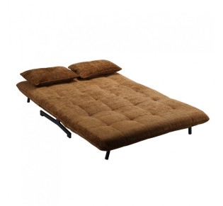 ESCADA SOFA BED 2SEAT FOLDING MUSTARD 142x88xH86cm 2