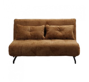 ESCADA SOFA BED 2SEAT FOLDING MUSTARD 142x88xH86cm