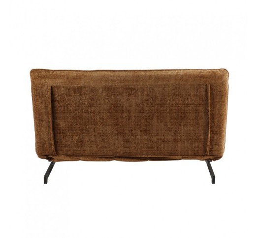 ESCADA SOFA BED 2SEAT FOLDING MUSTARD 142x88xH86cm