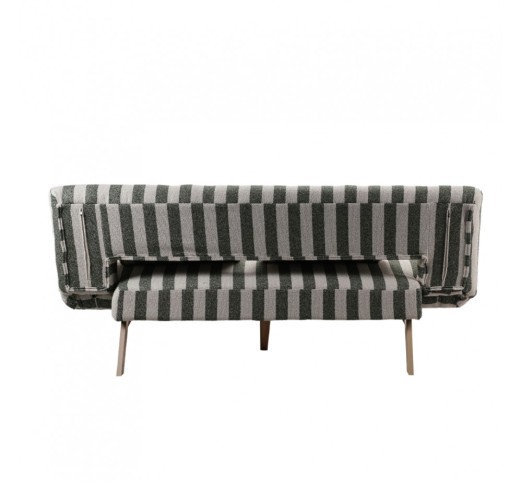 LA SPEZIA ΚΑΝΑΠΕΣ ΚΡΕΒΑΤΙ 3ΘΕΣΙΟΣ OFF WHITE ΛΑΔΙ 188x81xH88cm