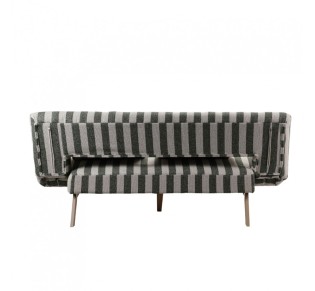 LA SPEZIA SOFA BED 3SEAT OFF WHITE OLIVE GREEN 188x81xH88cm