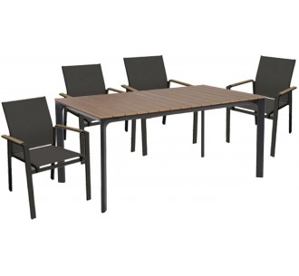 Dupont aluminum dinning set