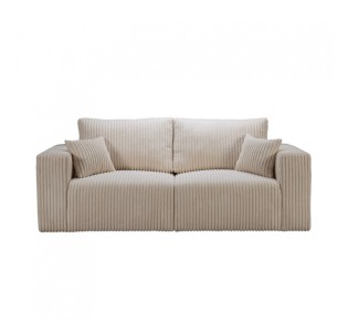 BULLET SOFA 3SEAT OFF WHITE AMBIENCE 02 232x101xH92cm