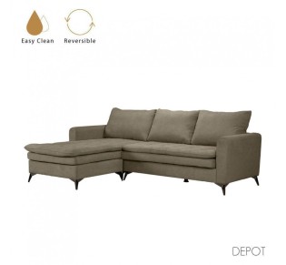 SCANDALO SOFA REVERSABLE CORNER PURO 265x188xH99cm