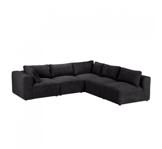 BOX ARMCHAIR WITH ARM REVERSABLE ANTRACITE VOGUE 17 107x107xH85cm