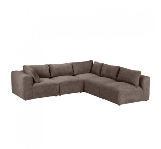 BOX ΠΟΛΥΘΡΟΝΑ ΜΕ ΜΠΡΑΤΣΟ ΑΝΑΣΤΡΕΨΙΜΗ ΚΑΦΕ VOGUE 5 107x107xH85cm