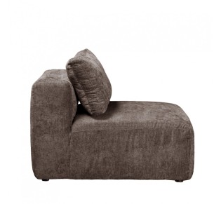 BOX ARMCHAIR BROWN VOGUE 5 82x107xH85cm