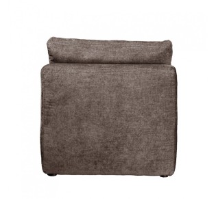 BOX ARMCHAIR BROWN VOGUE 5 82x107xH85cm