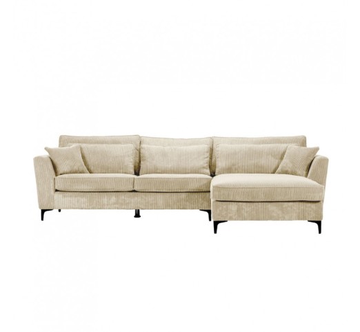 FOREVER SOFA CORNER RIGHT BEIGE 316x185xH92cm