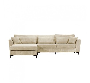FOREVER SOFA CORNER LEFT BEIGE 316x185xH92cm