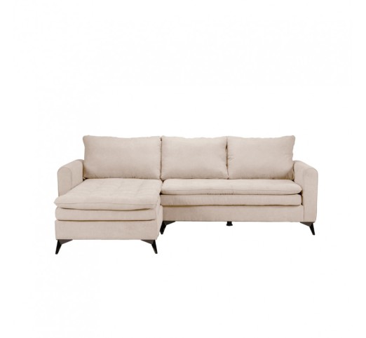 SCANDALO ΚΑΝΑΠΕΣ ΓΩΝΙΑ ΑΝΑΣΤΡΕΨΙΜΗ CREAM ASTI 1 265x188xH99cm