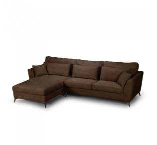FOREVER SOFA CORNER LEFT MOCCA BROWN ANTHOLOGY 07 316x185xH92cm