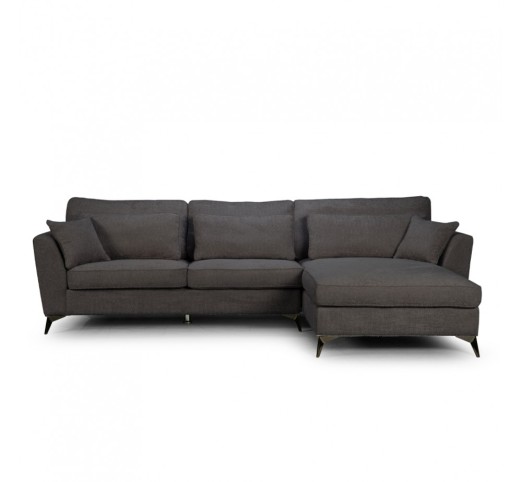 FOREVER SOFA CORNER RIGHT GRAPHITE ANTHOLOGY 18 316x185xH92cm