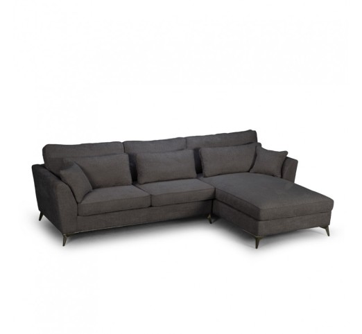 FOREVER SOFA CORNER RIGHT GRAPHITE ANTHOLOGY 18 316x185xH92cm